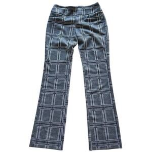 Womens Pants Size XZ Grey Plaid Y2K Professional Workwear Retro Twee